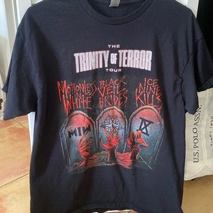 Trinity of Terror Tour shirt